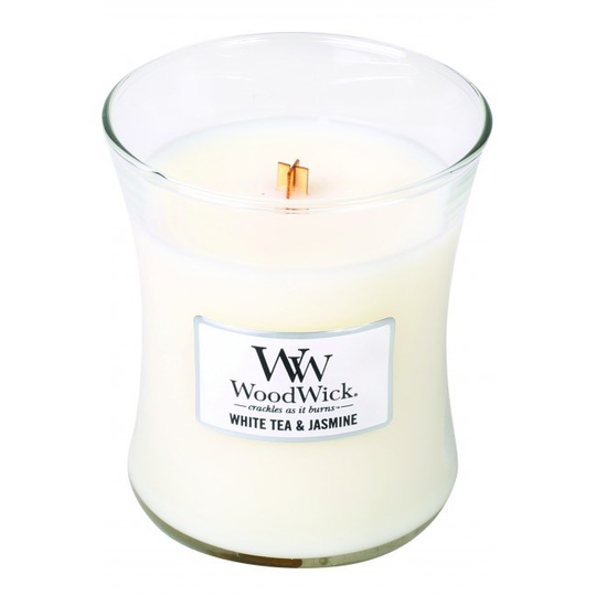 WoodWick White Tea & Jasmine Medium 100 h