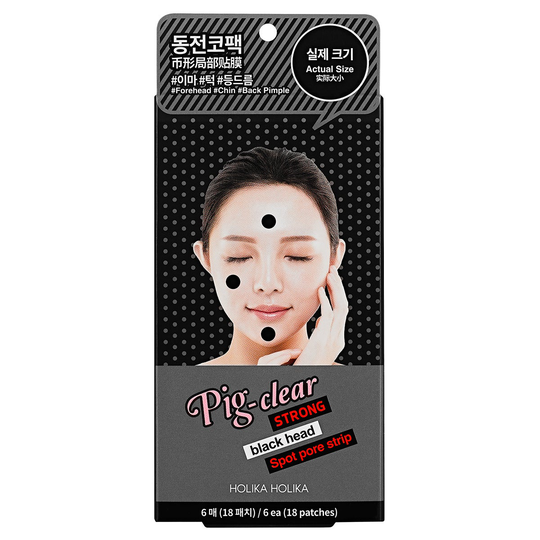 Pig Nose Clear Strong Blackhead Spot Pore Strip, Holika Holika Ansiktsmask