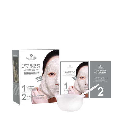 Silver Premium Modeling Mask (Inclu. Bowl & Spatula)