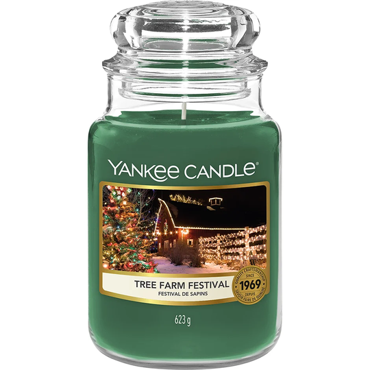 Tree Farm Festival, 623 g Yankee Candle Doftljus