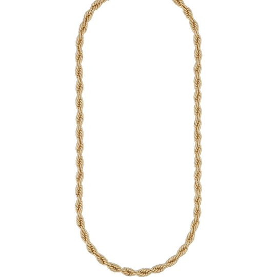 Exibit big neck 45 plain gold, Snö of Sweden Halsband