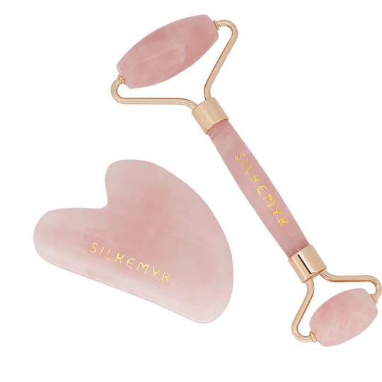 Gua Sha Set, Silkemyk Ansiktsvårdstillbehör