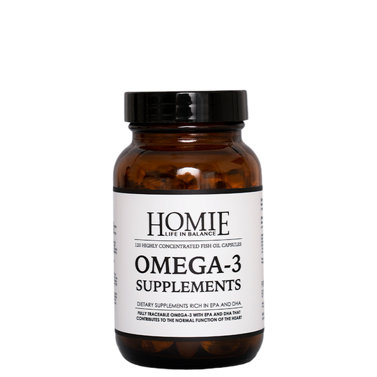Homie Omega-3, 120 kapslar