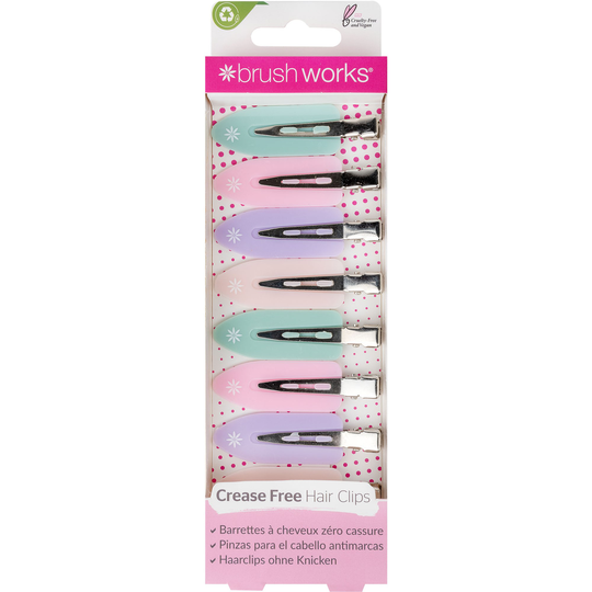Brushworks No Crease Hair Clips