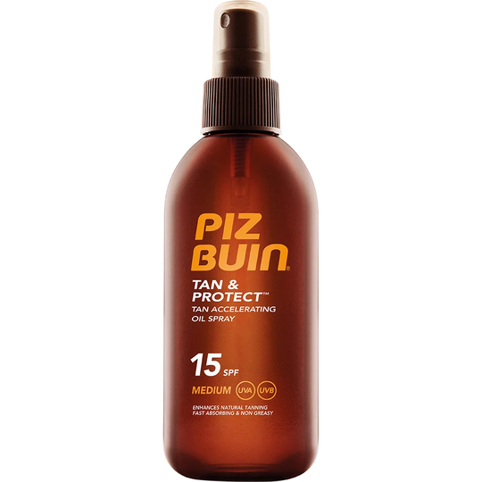 Piz Buin Tan & Protect Oil Spray SPF 15, 150 ml Piz Buin Solskydd & Solkräm