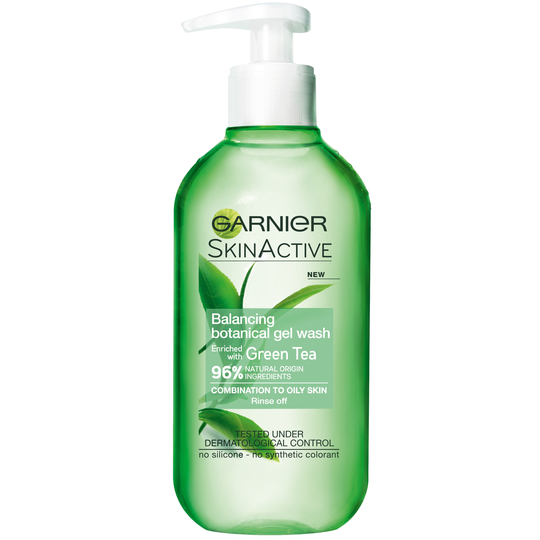 Garnier SkinActive Balancing Botanical Gel Wash 200 ml