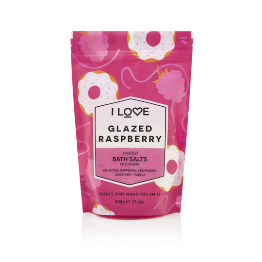 I Love Signature Bath Salt Glazed Raspberry 500 g