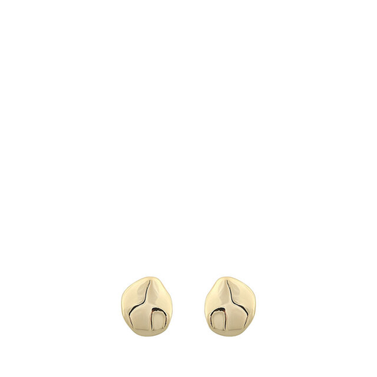 Blanche Small Earring Plain Gold