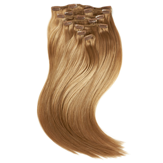 Rapunzel of Sweden Clip-on set Original 7 pieces 50 cm 7.4 Medium Gold