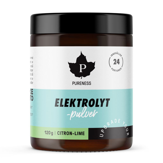 Pureness Elektrolytpulver Citron Lime 120g
