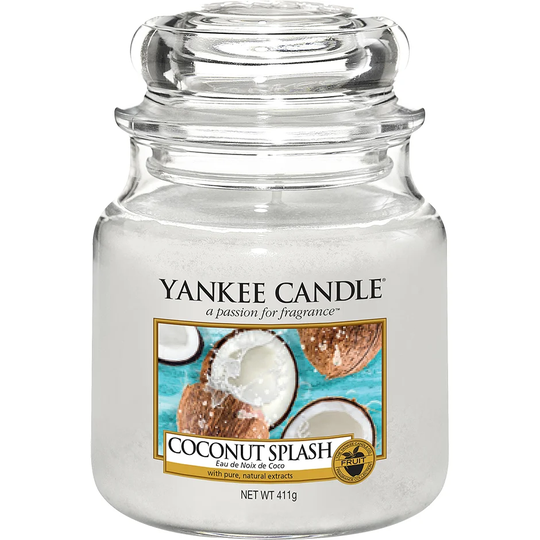 Coconut Splash, 411 g Yankee Candle Doftljus