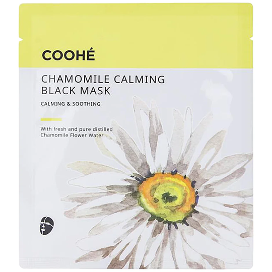 Chamomille Calming Black Mask, Coohé Ansiktsmask