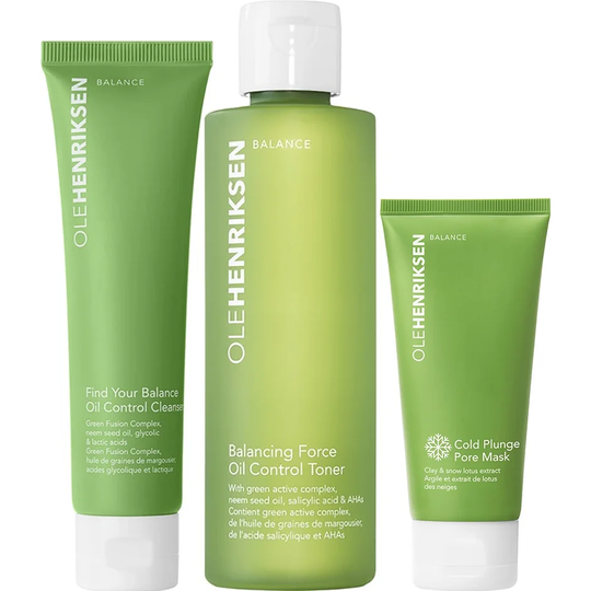 Oil Balancing Regimen, Ole Henriksen Set / Boxar