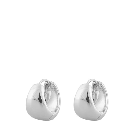 Core Pure Oval Ear Plain Earring