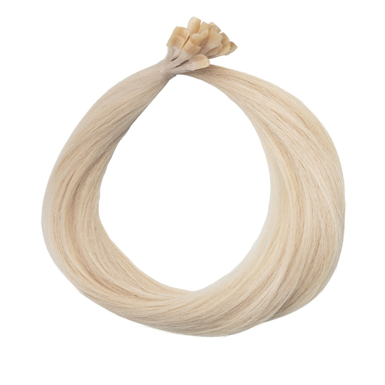 Rapunzel of Sweden Nail Hair Premium Straight 40 cm 10.10 Platinum Blo
