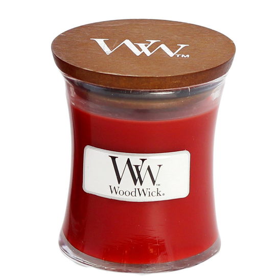 WoodWick Cinnamin Chai Christmas Scent Cinnamon Chai Mini 40 h