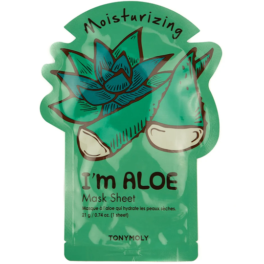I Am Aloe Mask Sheet, Tonymoly Ansiktsmask