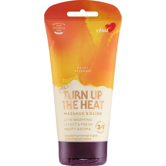 RFSU Sense Me Turn Up The Heat Massage & Glide 150 ml