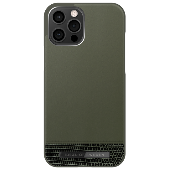 iDeal of Sweden iPhone 12 Pro Max Atelier Case Metal Woods