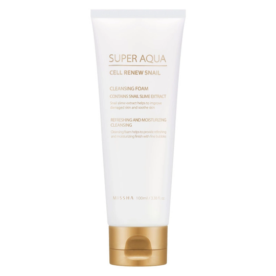 Missha Super Aqua Cell Renew Snail Cleansing Foam (100ml)