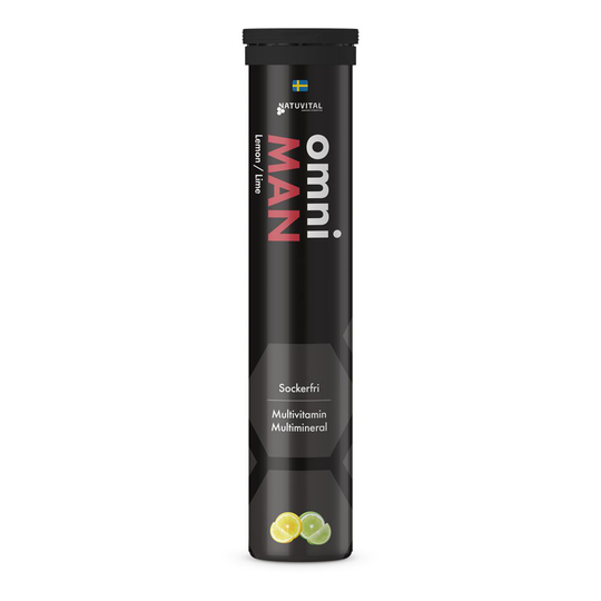 Natuvital Omni Man Brus Citron Lime 20 st