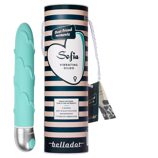 Belladot Sofia Vibrating Dildo Green