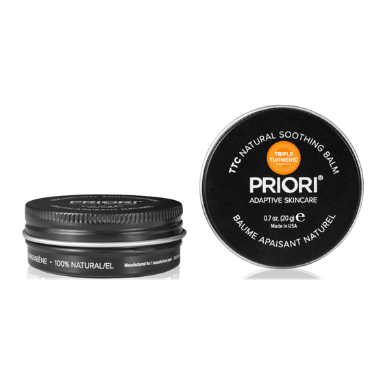 PRIORI TTC Natural Soothing Balm 20 g