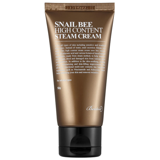 Snail Bee High Content Steam Cream, 50 g Benton Dagkräm