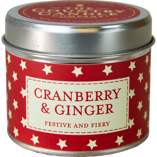 The Country Candle Company Superstars Collection Cranberry & Ginger