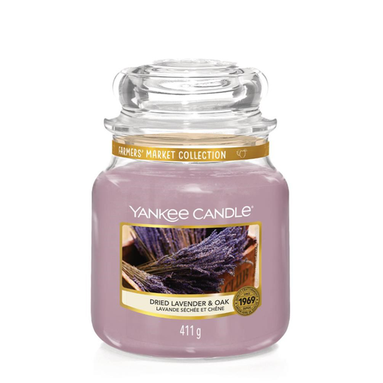 Yankee Candle Dried Lavender & Oak Medium Jar