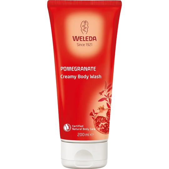 Weleda Pomegranate Creamy Body Wash, 200 ml Weleda Bad- & Duschcreme