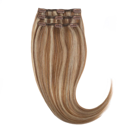 Rapunzel of Sweden Clip-on set 3 pieces 50 cm M5.4/7.8 Strawberry Brow