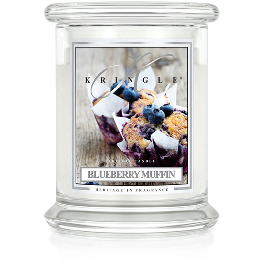 Kringle Candle Blueberry Muffin 14.5oz 2 Wick 75 h
