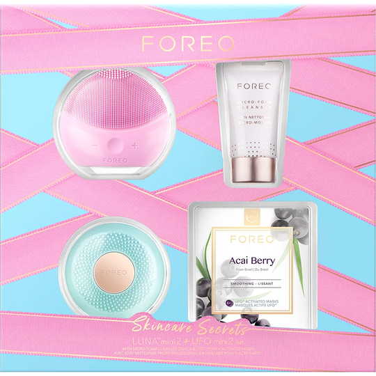 LUNA Mini 2 + UFO Mini 2 Gift Set, Foreo Ansiktsrengöring