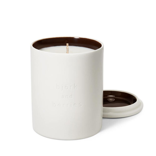 White Forest Scented Candle