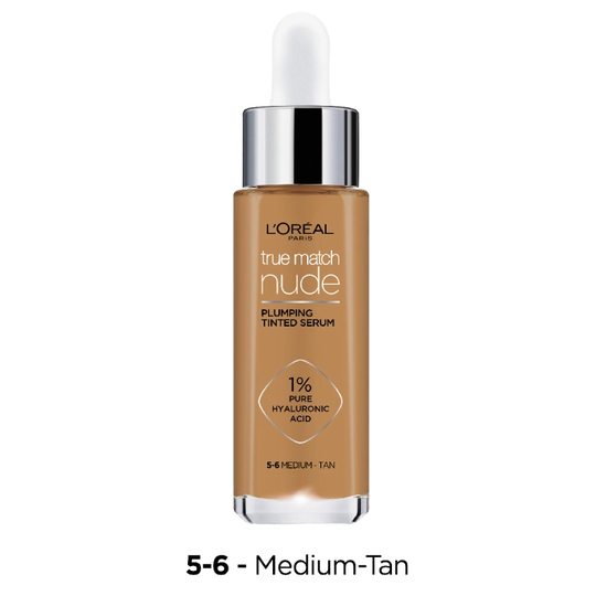 Loreal Paris True Match Nude Plumping Tinted Serum Medium-Tan