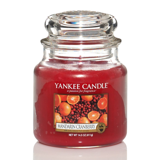 Yankee Candle Mandarin Canberry Medium Jar