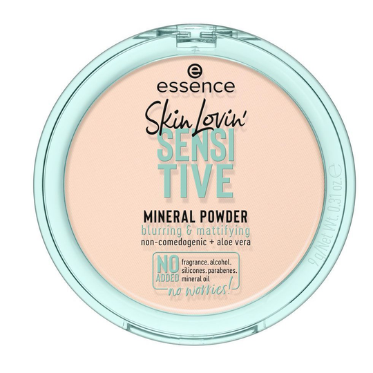 essence skin lovin' sensitive mineral powder 1