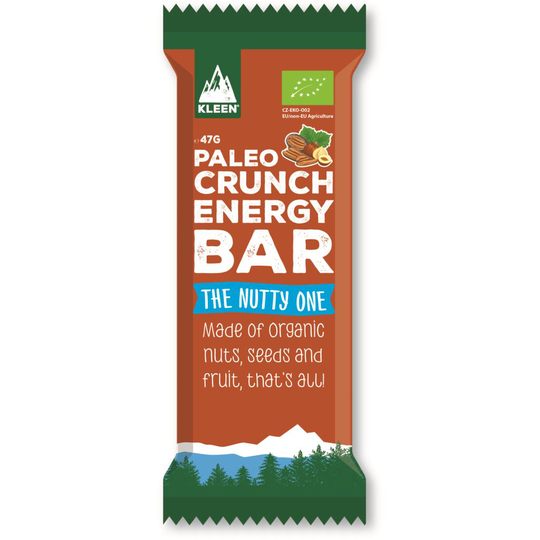 Kleen Sports Nutrition Kleen Paleo Crunch Energy Bar The Nutty One 47g
