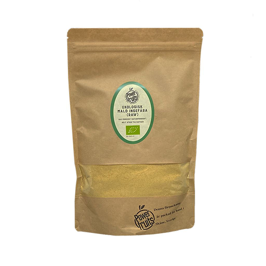 Powerfruits Ingefära Mald Eko Raw 350 g