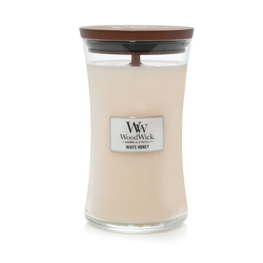 WoodWick White Honey Large L