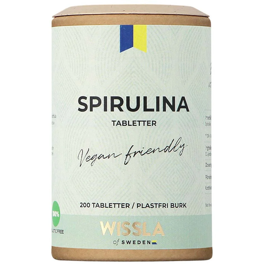 Spirulinatabletter, Wissla of Sweden Kosttillskott