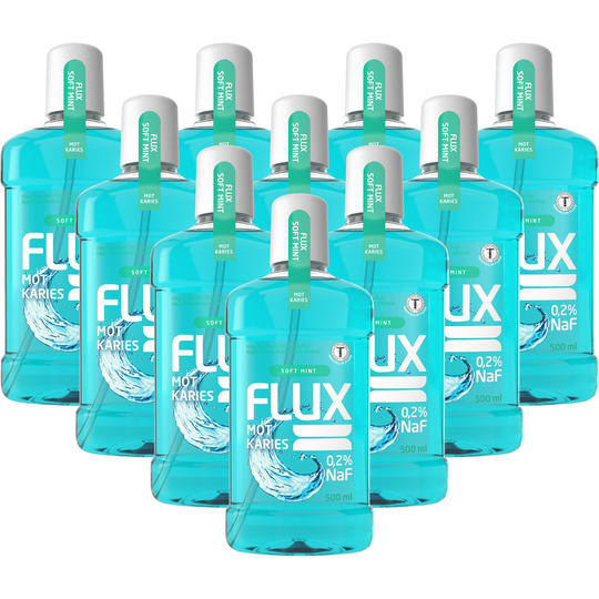 Flux Soft Mint Mouthwash Big Pack 10 st