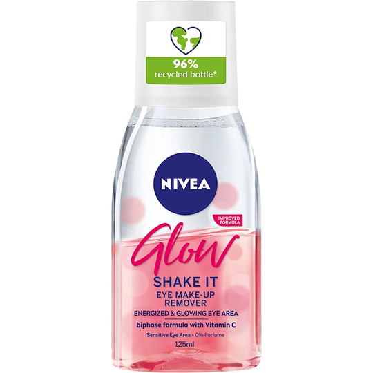 Glow Eye Make Up Remover, 125 ml Nivea Ansiktsrengöring