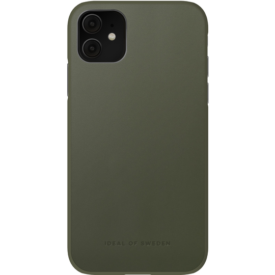 iDeal of Sweden iPhone 11/XR Atelier Case Intense Khaki