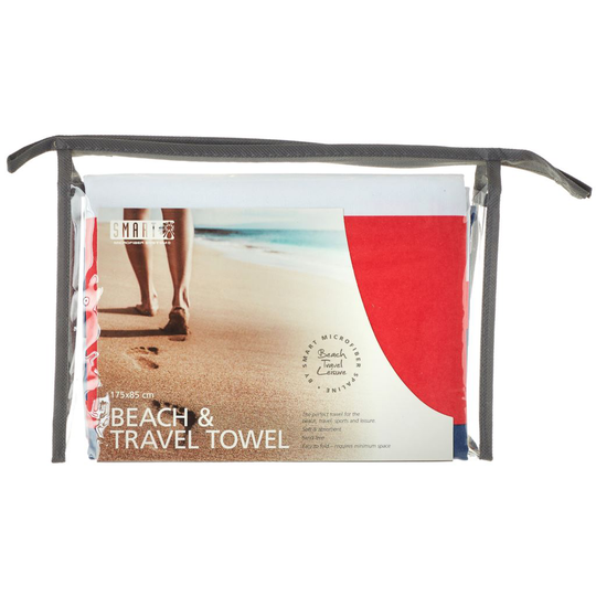 Smart Microfiber Beach Towel Hampton Röd