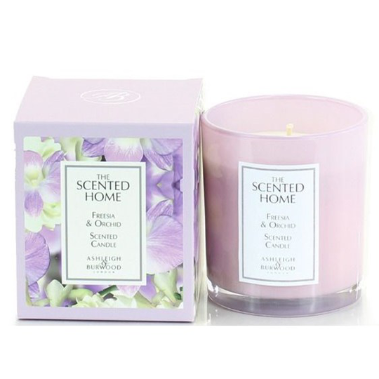 Ashleigh & Burwood Doftljus Glas Freesia & Orchid