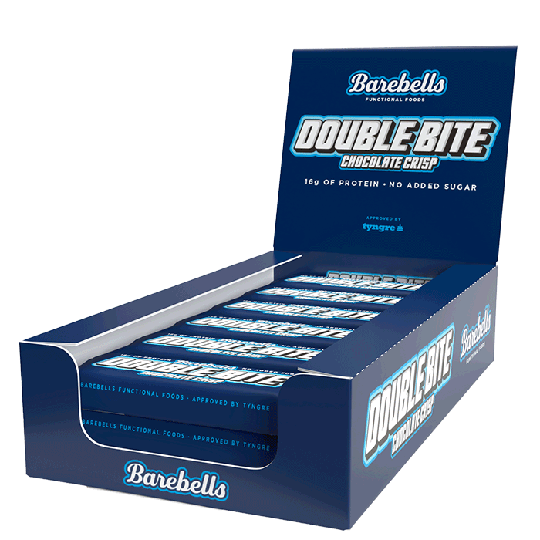 12 x Barebells Double bite Protein Bar, 55 g