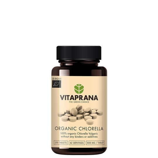 Organic Chlorella, 250 tabs