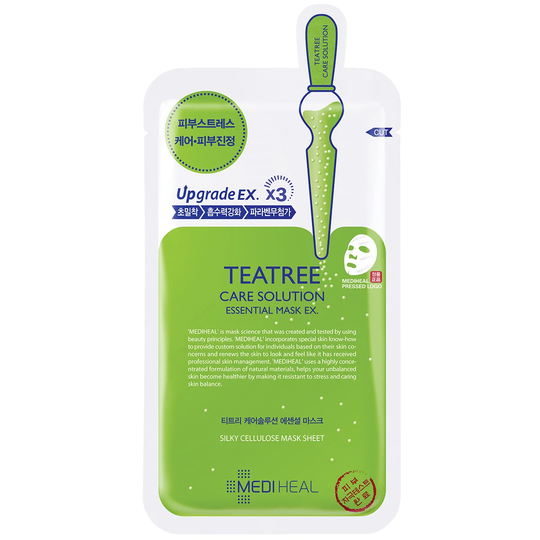 Teatree Care Solution Essential Mask, Mediheal Ansiktsmask